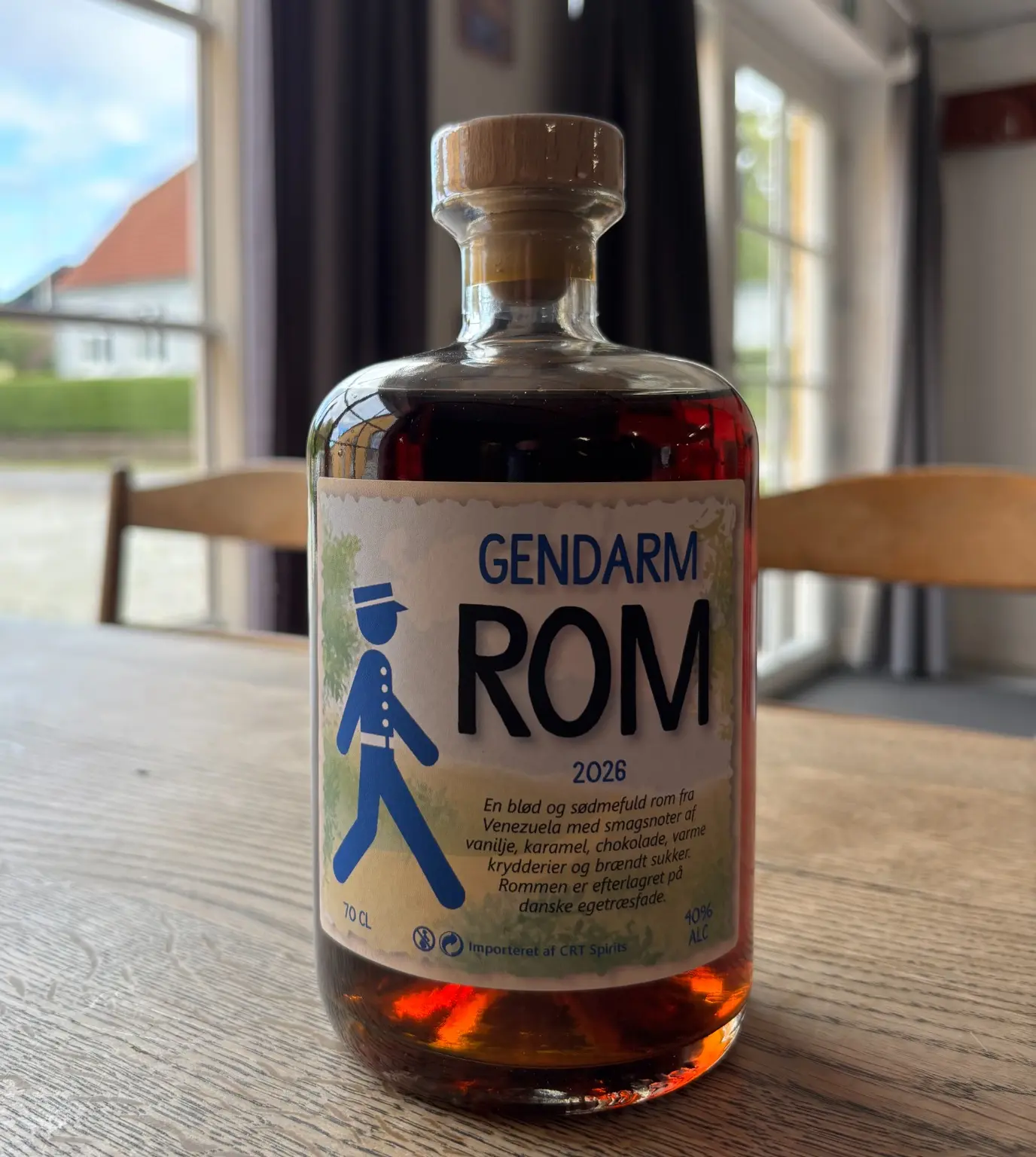 Flaske af Gendarm Rom